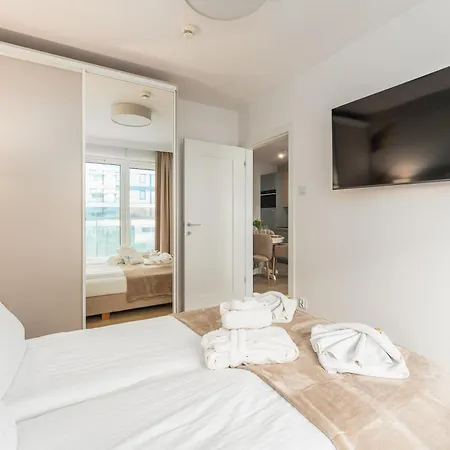 Apartment Polanki Aqua - Aquapark, Baseny, Wellness, 300 M Od Plazy *